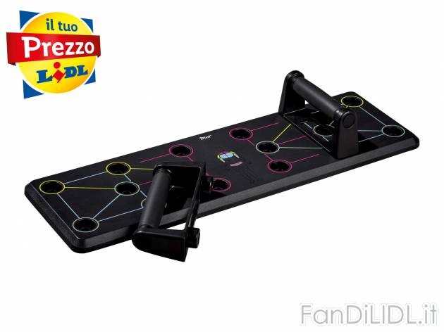 Tavola per push-up o set fitness 3 in 1 Crivit, prezzo 12.99 € 
- Portata max. ...