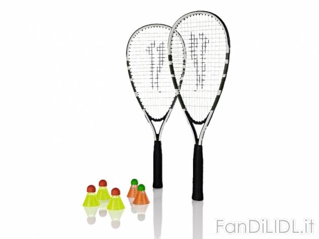 Set Rapid ball Crivit Sports, prezzo 14,99 &#8364; per Al set 
- 2 racchette ...