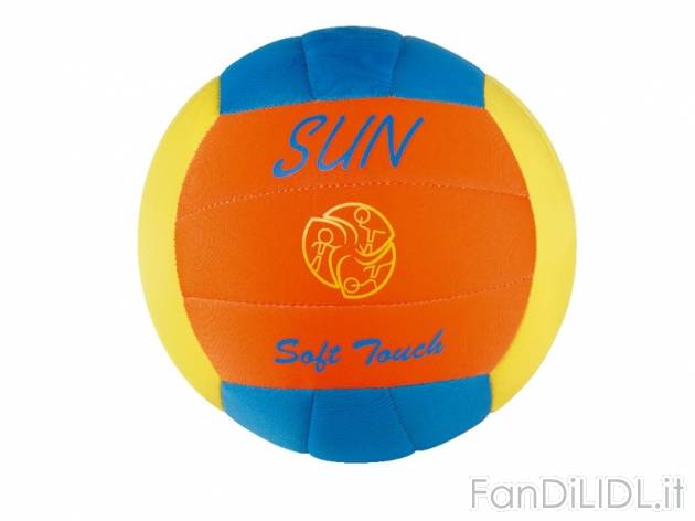 Pallone da beachvolley , prezzo 6,99 &#8364; per Alla confezione 
-  In neoprene