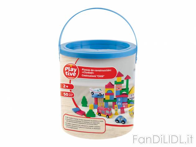 Costruzioni in legno Playtive, prezzo 8.99 &#8364; 
- Et&agrave;: 1+ o 2+
- ...