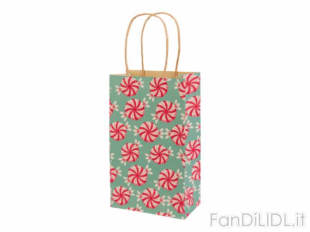 Set sacchetti regalo Crelando, prezzo 1.99 &#8364; 
3 o 6 pezzi
Caratteristiche

- ...