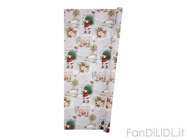Rotolo carta regalo Crelando, prezzo 1.29 &#8364; 
5 m x 70 cm
Caratteristiche

- ...