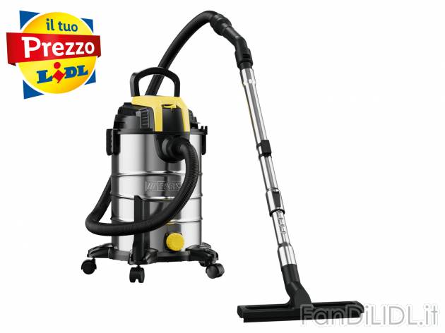 Aspirapolvere-liquidi Parkside, prezzo 49.00 € 
- Utilizzabile anche come soffiatore ...