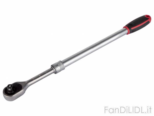 Cricchetto telescopico Parkside, prezzo 9.99 € 
- Estraibile di 46 - 60 cm
- ...