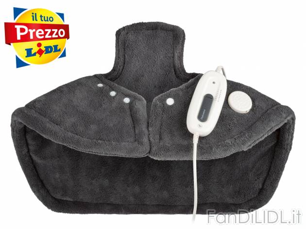 Termoforo per spalle e nuca Sanitas, prezzo 17.99 € 
- 6 livelli per la regolazione ...