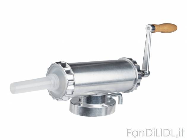 Insaccatrice manuale per salsicce Ernesto, prezzo 22.99 &#8364; 
- Con ventosa ...