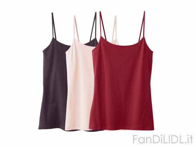 Top da donna , prezzo 6.99 &#8364; per Alla confezione 
-  3 pezzi
