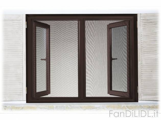 Zanzariera per finestre 130 x 150 cm Powerfix, prezzo 19,99 &#8364; per Alla ...