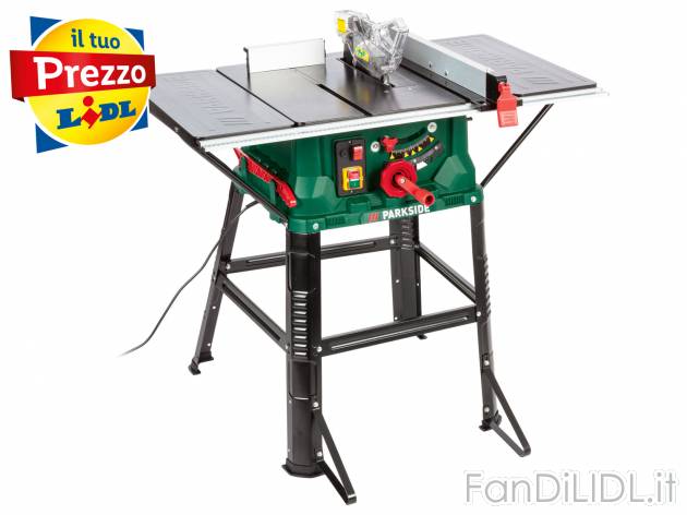 Sega circolare da banco Parkside, prezzo 119.00 € 
- 2 velocità e altezza del ...