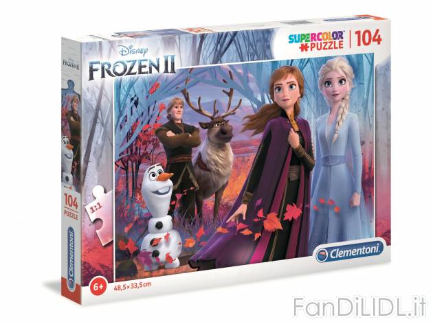 Puzzle Clementoni, prezzo 4.99 &#8364;  
104 pezzi
Caratteristiche