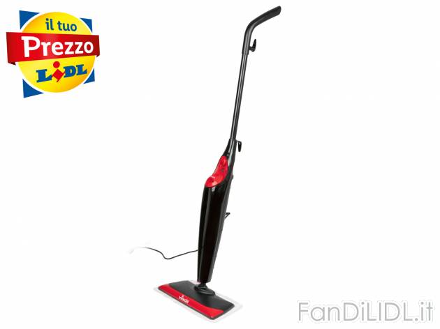 Scopa a vapore Vileda, prezzo 69.00 € 
- Per tutti i tipi di pavimento e senza ...