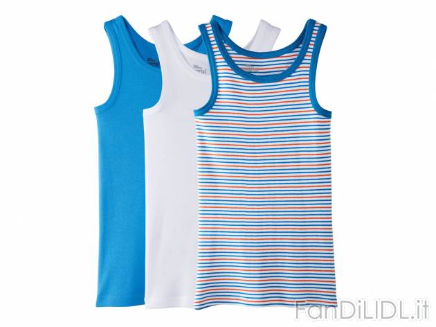 Canotta da bambino , prezzo 5.99 &#8364; per Alla confezione 
-  3 pezzi