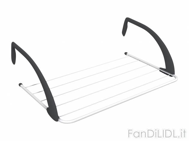 Stendibiancheria per termosifoni Vileda, prezzo 5.99 € 
- Dimensioni: 52 x 35 ...