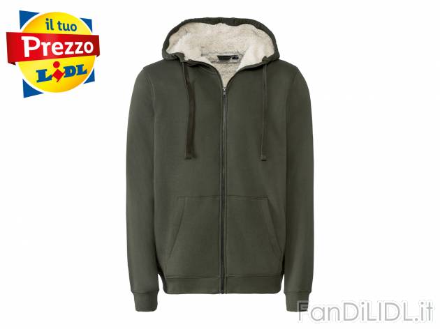 Felpa da uomo Livergy, prezzo 12.99 &#8364; 
Misure: S-XL
Taglie disponibili

Caratteristiche

- ...