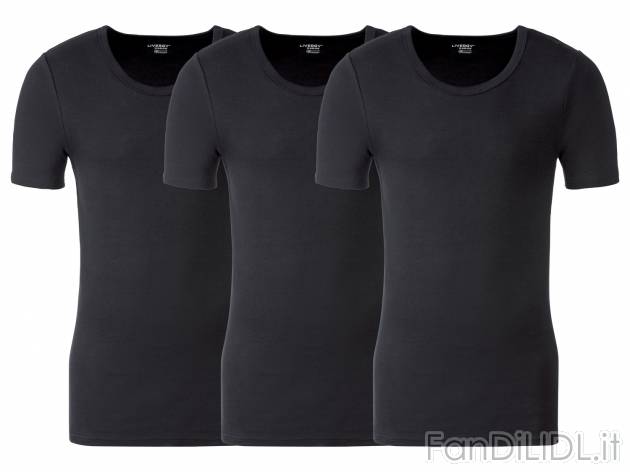 T-Shirt intima da uomo Livergy, prezzo 8.99 &#8364; 
3 pezzi - Misure: M-XL ...