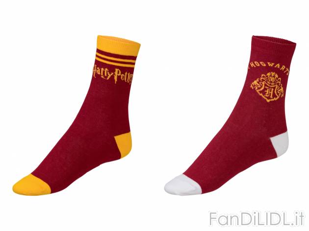 Calze da bambina Harry Potter Oeko-tex, prezzo 2.29 € 
2 paia - Misure: 31-42
Taglie ...