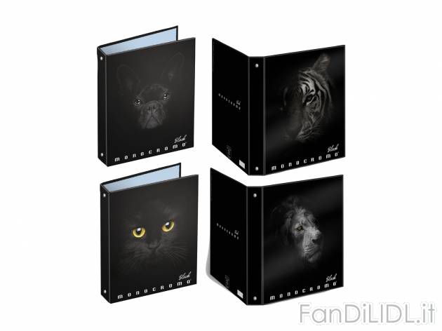 Cartella ad anelli A4 Black &amp; White Pigna, prezzo 1.99 &#8364; 

Caratteristiche

- ...