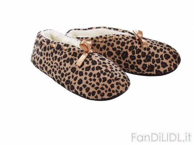 Pantofole a ballerina da donna , prezzo 3.99 &#8364; per Al paio 
-  Antiscivolo