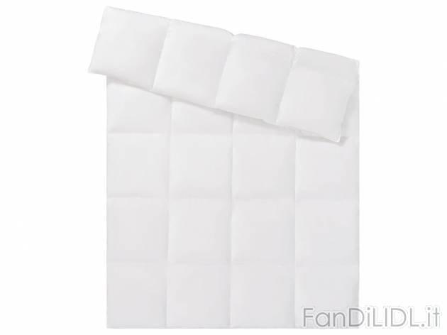 Trapunta Livarno, prezzo 69.00 € 
155 x 200 cm 
- Piumino e piume da allevamento ...