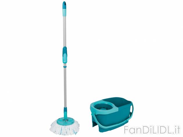 Set pulizia Leifheit, prezzo 29.99 € 
- -25%
- Altezza: 109-140 cm
- Rotazione: ...