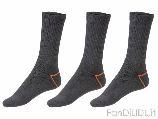 Calze da lavoro per uomo Livergy, prezzo 2.99 &#8364; 
3 paia - Misure: 39-46 ...