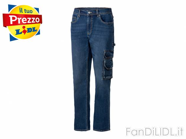 Pantaloni in jeans da lavoro per uomo Parkside, prezzo 12.99 &#8364; 
Misure: ...