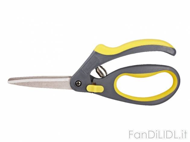 Forbice da giardino Florabest, prezzo 3,99 &#8364; per Alla confezione 
- Lame ...