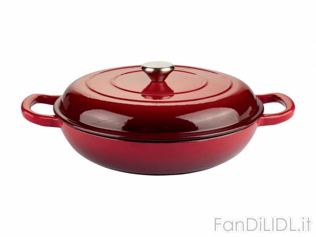 Casseruola in ghisa Ernesto, prezzo 34.99 &#8364; 
Ø 29 cm 
- Con sistema a ...