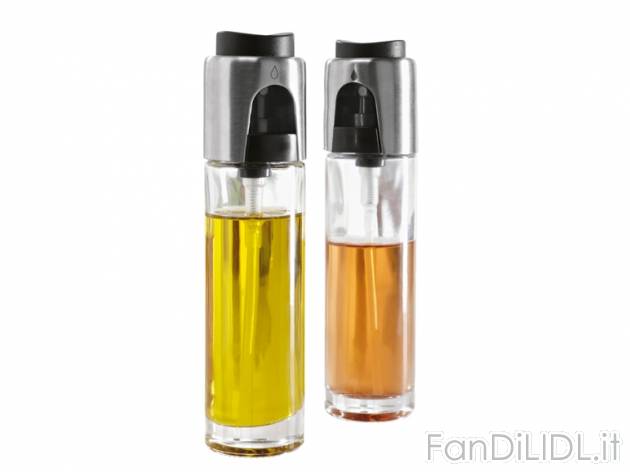 Set spruzzatori per olio e aceto Ernesto, prezzo 5,99 &#8364; per Al set 
- ...