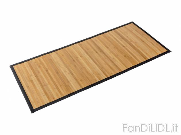 Tappeto da cucina in bambù Livarno, prezzo 7.99 &#8364; 
57 x 130 cm 
- Adatto ...