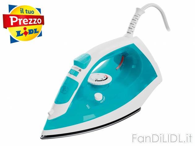 Ferro da stiro a vapore Intertek, prezzo 7.99 &#8364; 
- Con piastra rivestita ...