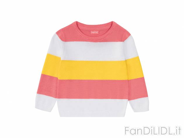 Pullover da bambina Lupilu, prezzo 6.99 &#8364; 
Misure: 1-6 anni 
- Puro cotone
Prodotto ...