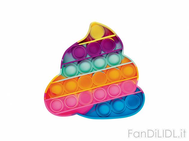 Gioco antistress Press N Pop Craze, prezzo 4.99 &#8364;  

Caratteristiche

- BPA Free
