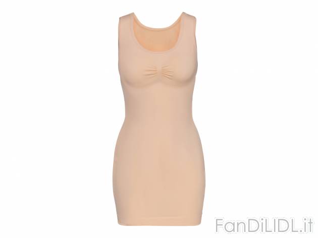 Sottoveste modellante da donna Esmara, prezzo 12.99 € 
Misure: S-XL 
- Con sistema ...