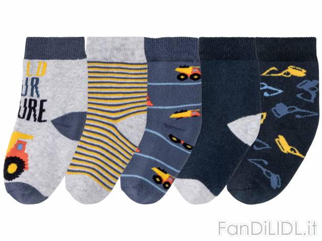 Calze termiche per bambino Lupilu, prezzo 3.99 &#8364; 
5 paia - Misure: 1-6 ...