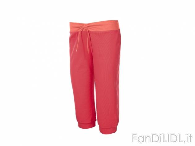 Pantaloni sportivi capri da donna Crivit, prezzo 6,99 &#8364; per Alla confezione ...