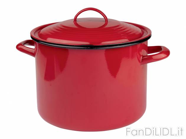 Pentola smaltata Ernesto, prezzo 22.99 € 
Con sistema a goccia per morbidi arrosti ...