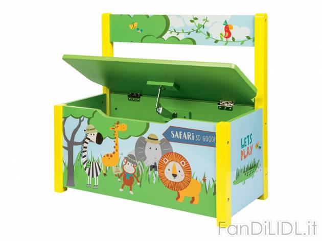 Cassapanca per bambini Livarno, prezzo 39.99 &#8364; 
- Capacit&agrave;: ...