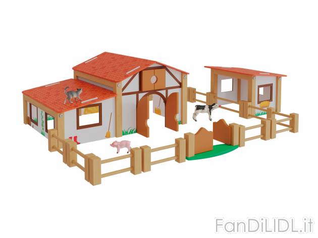 Fattoria o zoo in legno Playtive, prezzo 17.99 &#8364; 
- Et&agrave;: 3+
Articolo ...