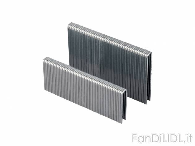 Set graffe o chiodi Parkside, prezzo 2.99 €  

Caratteristiche