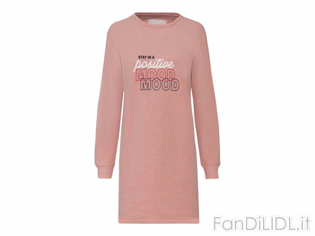 Vestito-felpa da donna Esmara, prezzo 9.99 &#8364; 
Misure: S-L
Taglie disponibili

Caratteristiche

- ...
