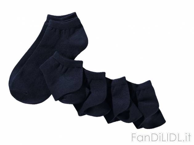 Calzini da uomo, 5 paia Livergy, prezzo 3,99 &#8364; per Alla confezione 
- ...
