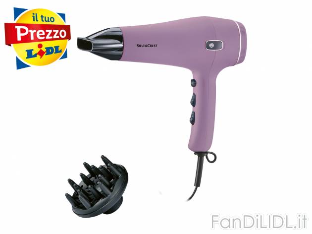 Asciugacapelli agli ioni Silvercrest Personal Care, prezzo 17.99 &#8364; 
- ...