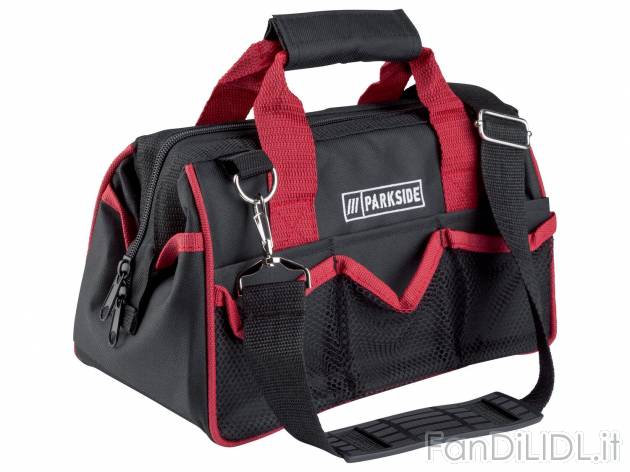 Borsa con attrezzi da lavoro Parkside, prezzo 24.99 &#8364; 
23 pezzi 
In dotazione
- ...