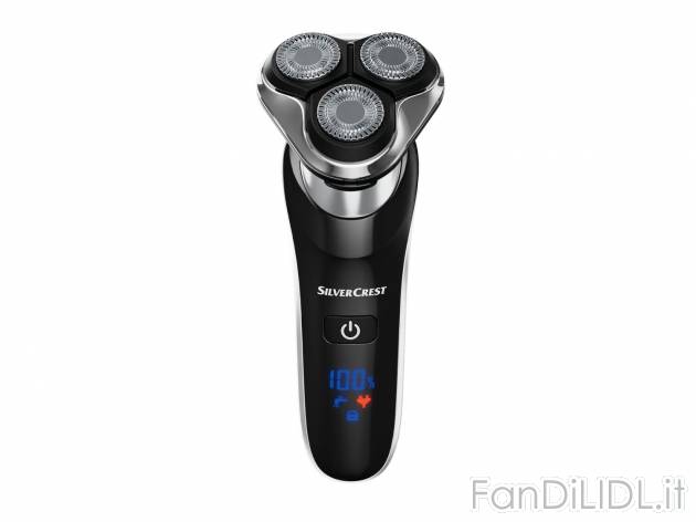 Rasoio a lamina rotante Silvercrest Personal Care, prezzo 19.99 € 
- Con rifinitore ...