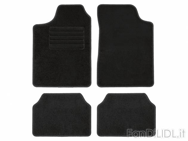 Set tappetini per auto Ultimate Speed, prezzo 6.99 € 
4 pezzi 
- Antiscivolo, ...