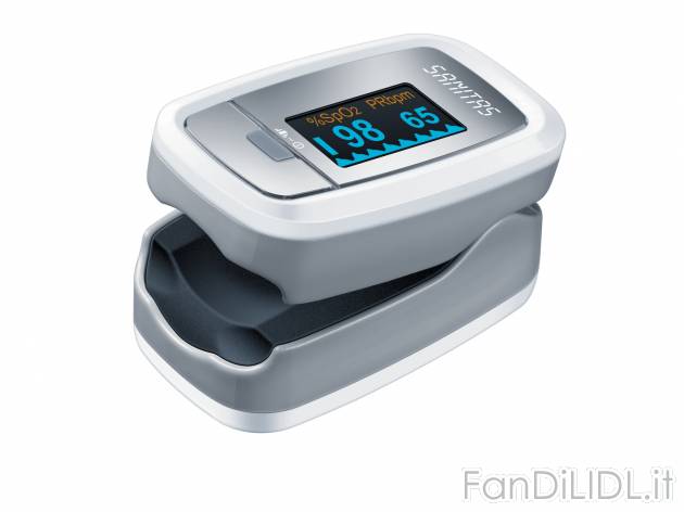 Pulsossimetro Sanitas, prezzo 17.99 € 
- Calcola la saturazione dell&#039;ossigeno ...