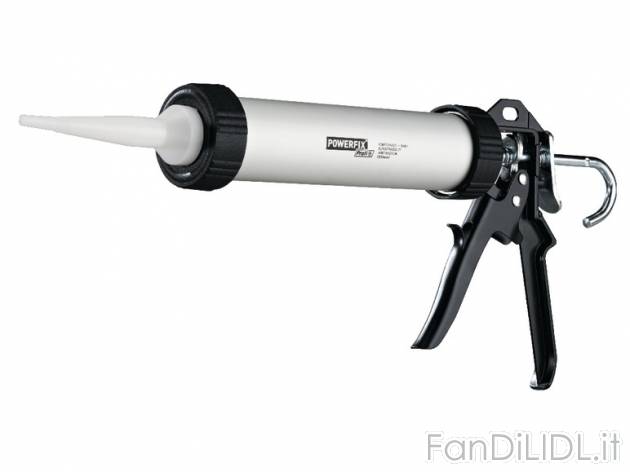 Pistola portacartucce Powerfix, prezzo 4,99 &#8364; per Alla confezione 
- Per ...