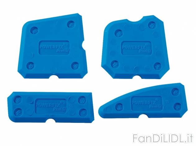 Set per fughe Powerfix, prezzo 3,99 &#8364; per Alla confezione 
- Spatole speciali ...