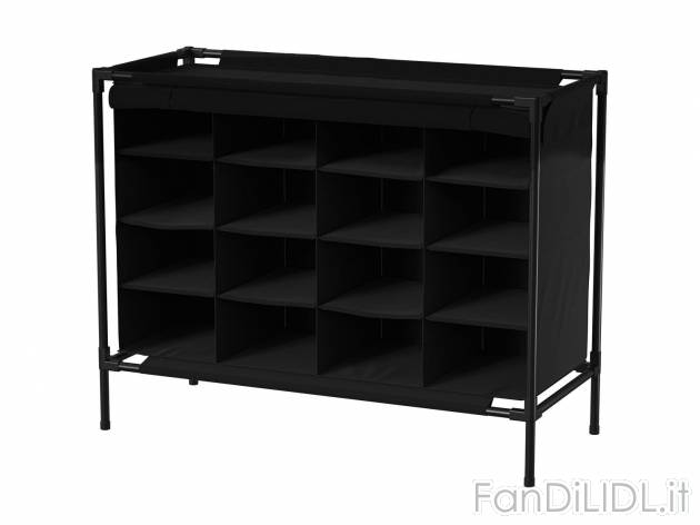 Scarpiera Livarno, prezzo 19.99 € 
- Rivestimento frontale arrotolabile
- Dimensioni: ...